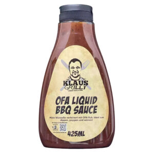 O.F.A Liquid , die vielseitige BBQ Sauce von Klaus Grillt