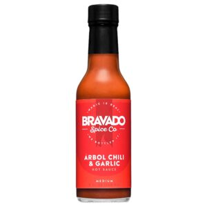 Arbol Chili & Garlic Hot Sauce von Bravado Spice Co. aus den U.S.A.