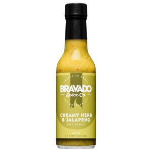 Creamy Herb & Jalapeño Hot Sauce von Bravado Spice USA