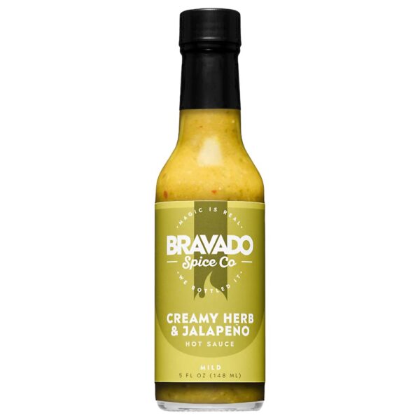 Creamy Herb & Jalapeño Hot Sauce von Bravado Spice USA